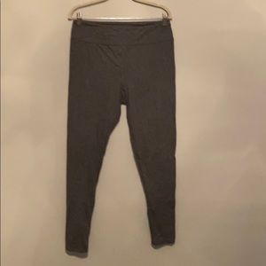 Lularoe heather grey TC leggings like new